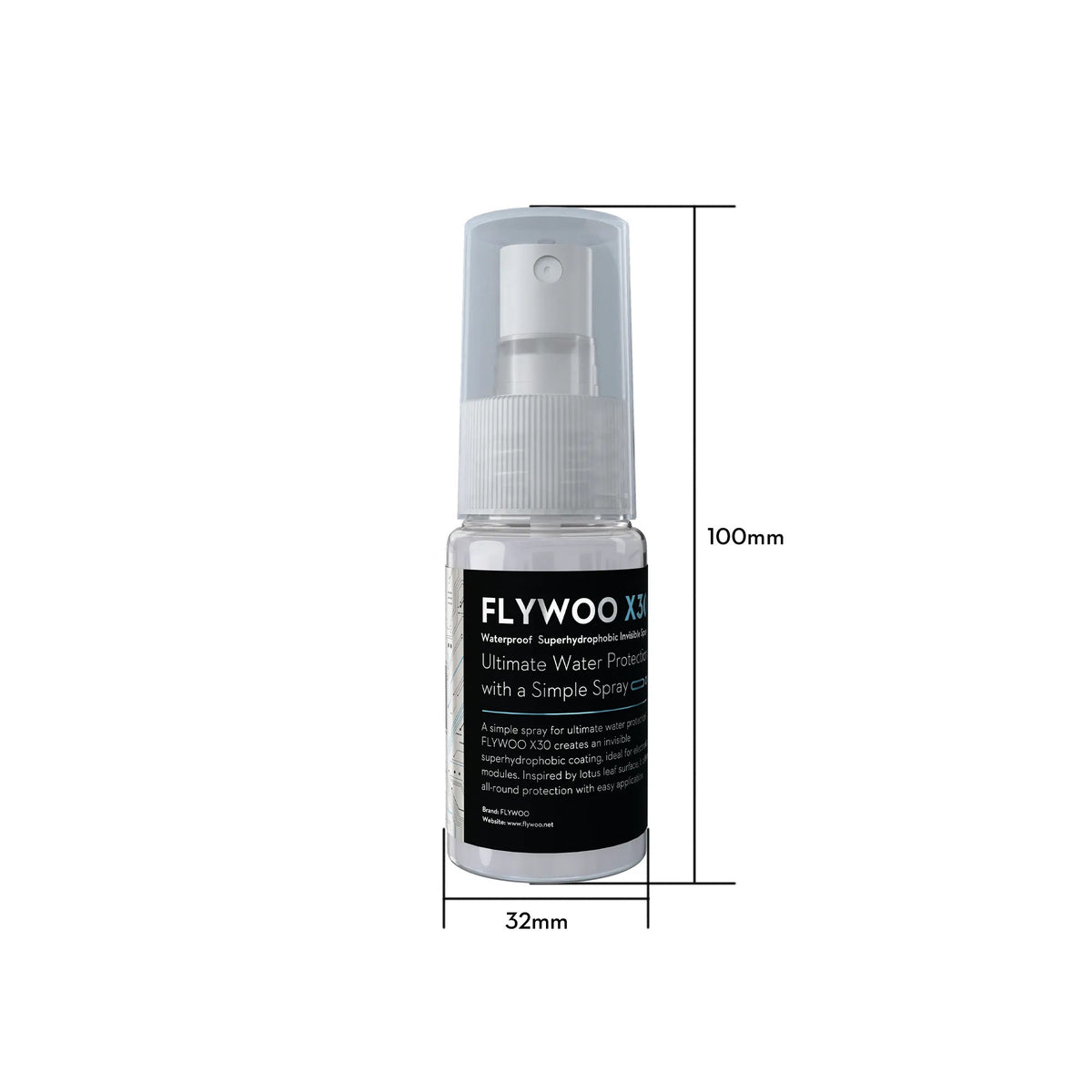 Flywoo X30 Waterproof Superhydrophobic Invisible Spray